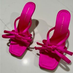 NEW Loeffler Randall Margi Sandal in Hot Pink